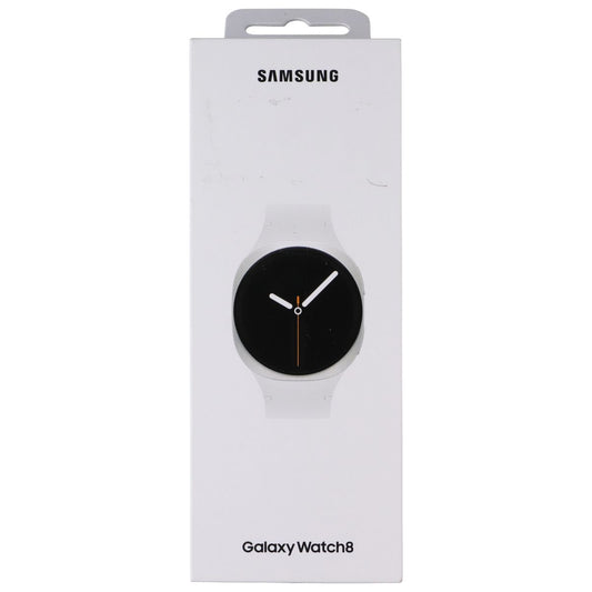 Samsung Galaxy Watch8 (40mm) GPS Smartwatch - Silver/White Band (SM-L320) Smart Watches Samsung - Simple Cell Bulk Wholesale Pricing - USA Seller