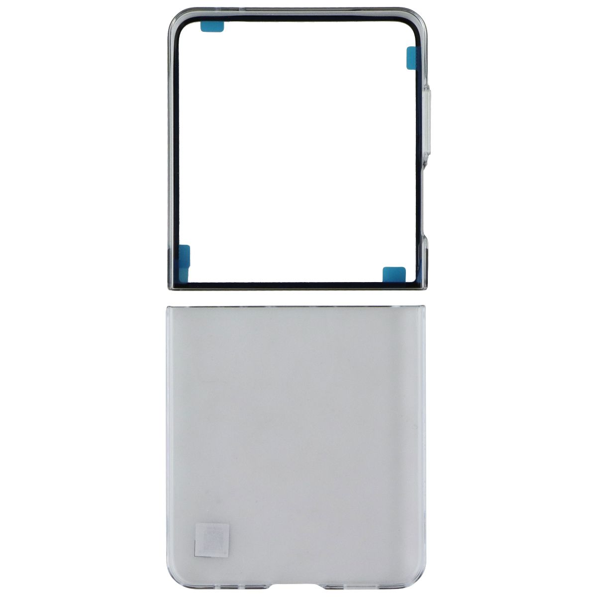 Samsung Clear Hardshell Case for Samsung Galaxy Z Flip7 - Clear Cell Phone - Cases, Covers & Skins Samsung - Simple Cell Bulk Wholesale Pricing - USA Seller