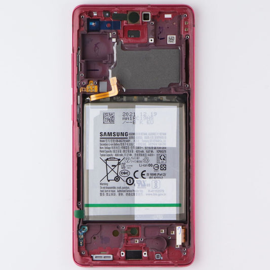 Repair Part SVC LCD Assembly Octa Kit (E/ZR) for Galaxy S20 FE 5G (G781V) Red Cell Phone - Replacement Parts & Tools Samsung - Simple Cell Bulk Wholesale Pricing - USA Seller