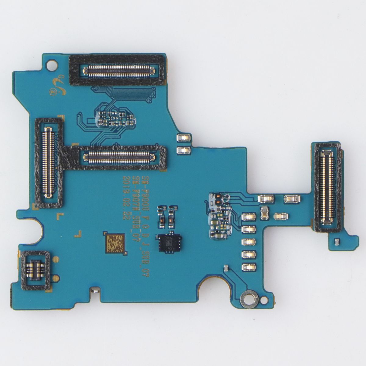 Repair Part SVC SUB PBA Daughter Board w/SIM (ATT) for Galaxy Z Fold 5G (F900U) Cell Phone - Replacement Parts & Tools Samsung - Simple Cell Bulk Wholesale Pricing - USA Seller