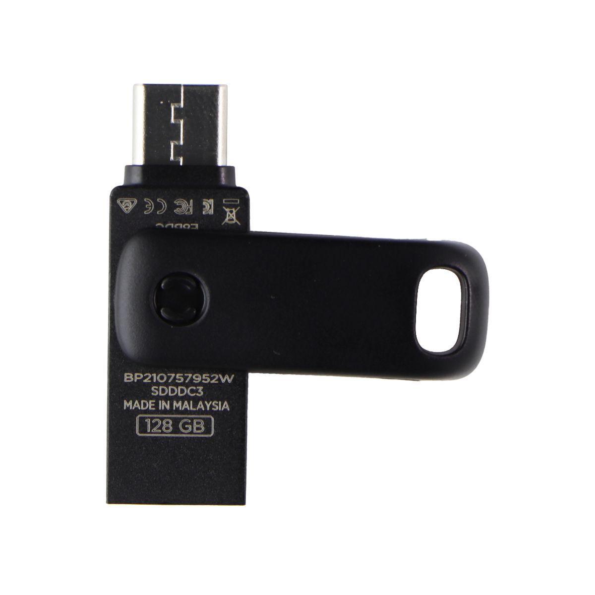 SanDisk 128GB Ultra Dual Drive Go USB Type-C Flash Drive - Black Digital Storage - USB Flash Drives SanDisk - Simple Cell Bulk Wholesale Pricing - USA Seller