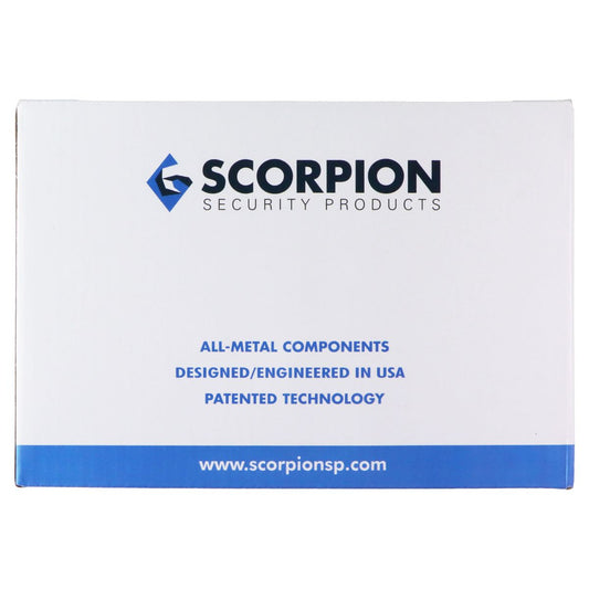 Scorpion Security Products Tablet Mount (212003D-B) - Black iPad/Tablet Accessories - Mounts, Stands & Holders SCORPION - Simple Cell Bulk Wholesale Pricing - USA Seller
