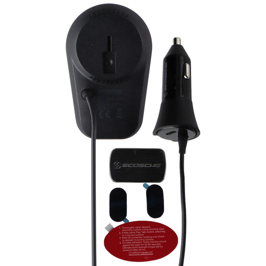 Scosche MagicMount Pro Charge5 (15W) Wireless Charging Car Mount - Dash/Vent Computer Accessories - Stands, Holders & Car Mounts Scosche - Simple Cell Bulk Wholesale Pricing - USA Seller