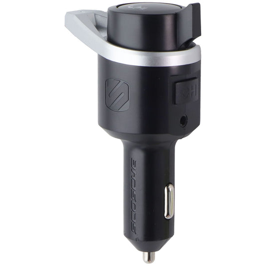 Scosche USB-C and Type-A Wireless Hands-Free Car Kit - Black (BTFMPD3SR-SP) Car Electronics Accessories - Adapters Scosche - Simple Cell Bulk Wholesale Pricing - USA Seller