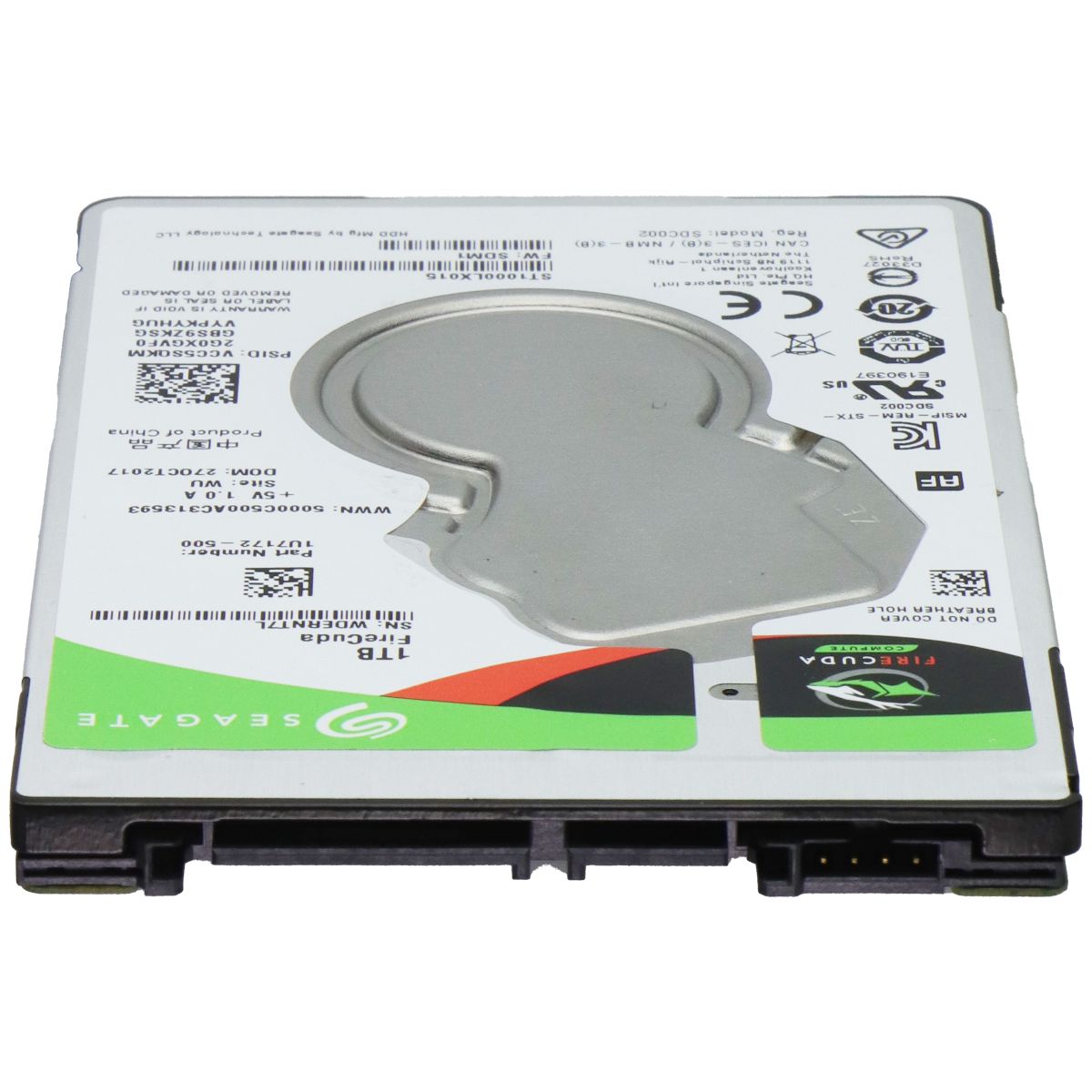 Seagate FireCuda Gaming SSHD 2.5 (1TB) SATA 6Gb/s Hard Drive (ST1000LX015) Digital Storage - Solid State Drives Seagate - Simple Cell Bulk Wholesale Pricing - USA Seller