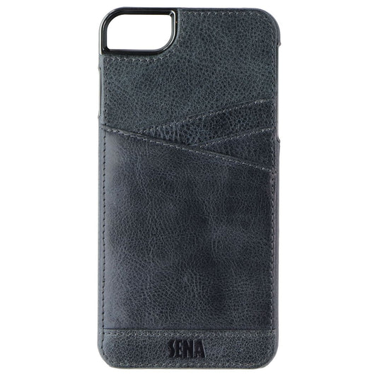 Sena Handcrafted Genuine Leather Lugano Wallet for Apple iPhone 6 Plus - Black