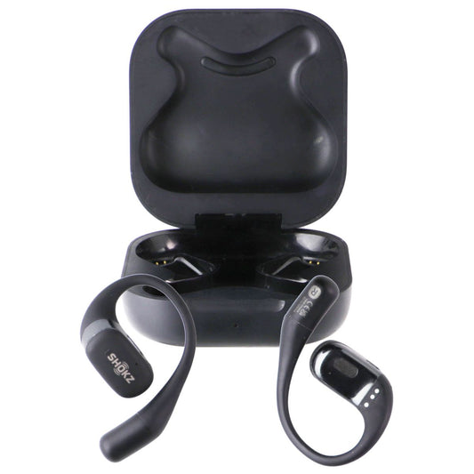 SHOKZ OpenFit True Wireless Bluetooth Headphones with Microphone - Black (T910) Cell Phone - Headsets SHOKZ - Simple Cell Bulk Wholesale Pricing - USA Seller