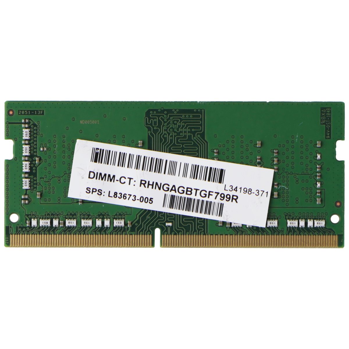 SK Hynix (4GB) DDR4 3200MHz Laptop RAM PC4-3200AA (HMA851S6CJR6N-XN N0 AC) Computer Parts - Memory (RAM) SK Hynix - Simple Cell Bulk Wholesale Pricing - USA Seller