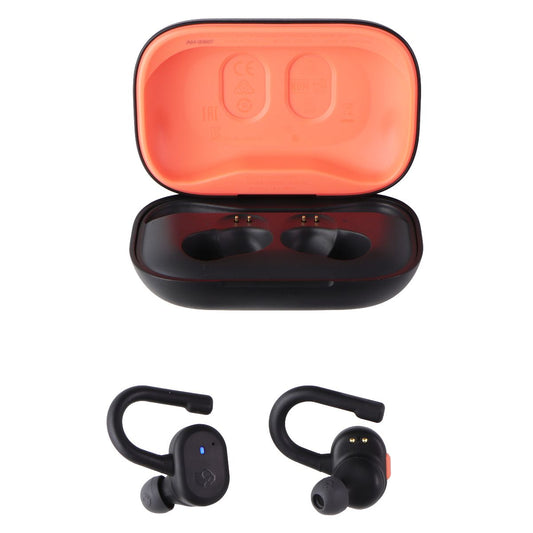 Skullcandy Push Active (S2BPW) In-Ear Wireless Earbuds - True Black / Orange