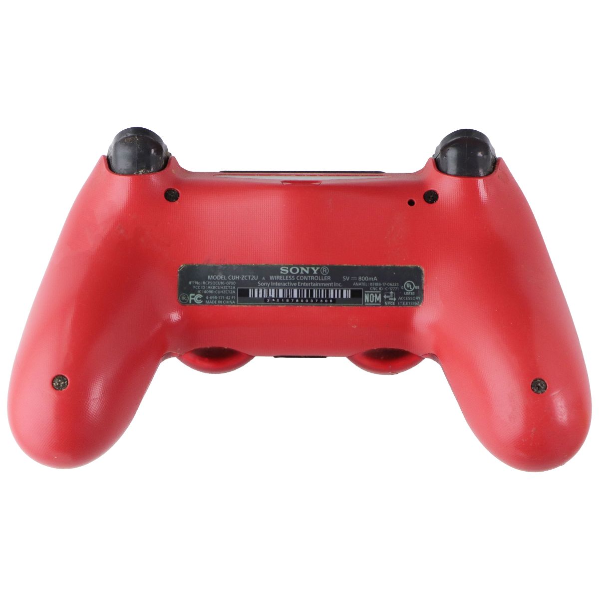 Sony DualShock 4 Wireless Controller for PlayStation 4 (CUH-ZCT2U) - Crystal Red Gaming/Console - Controllers & Attachments Sony - Simple Cell Bulk Wholesale Pricing - USA Seller