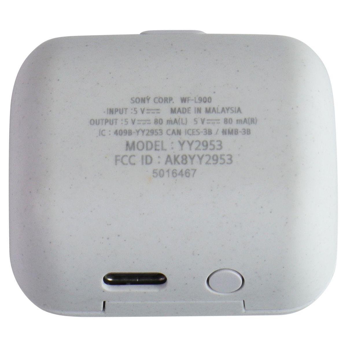 Sony Original Charging Case for WF-L900 LinkBuds - White YY2953 Portable Audio - Headphones Sony - Simple Cell Bulk Wholesale Pricing - USA Seller