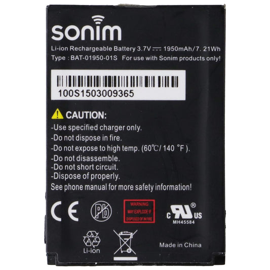 Replacement Li-ion 1950mAh Battery (BAT-01950-01S) for BlackBerry Smartphones Cell Phone - Batteries Sonim - Simple Cell Bulk Wholesale Pricing - USA Seller