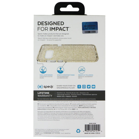 Speck Presidio Clear Glitter Case Cover for Samsung Galaxy S8 Plus - Clear Gold Cell Phone - Cases, Covers & Skins Speck - Simple Cell Bulk Wholesale Pricing - USA Seller