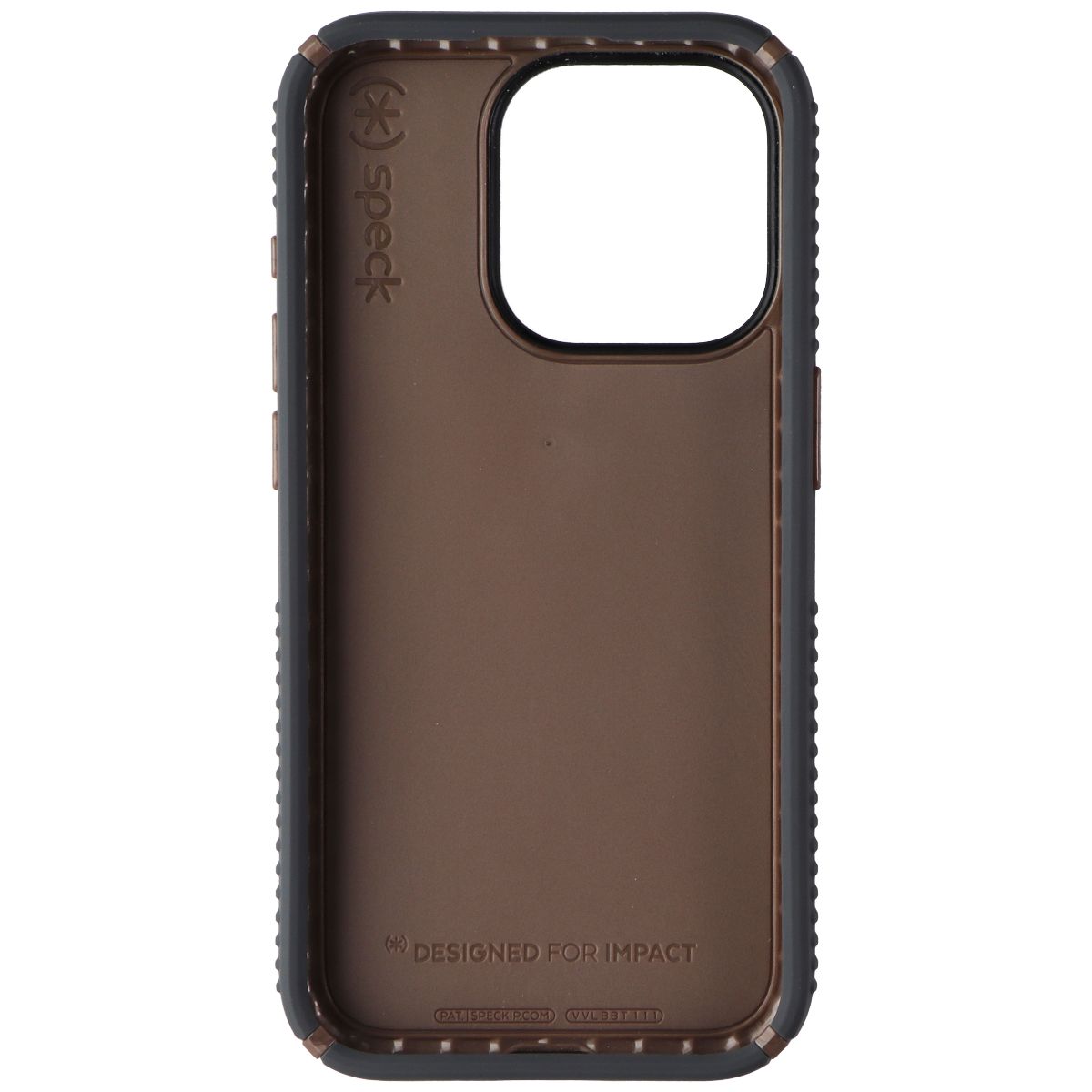Speck Presidio2 Grip Series Case for Apple iPhone 15 Pro - Charcoal Gray Cell Phone - Cases, Covers & Skins Speck - Simple Cell Bulk Wholesale Pricing - USA Seller