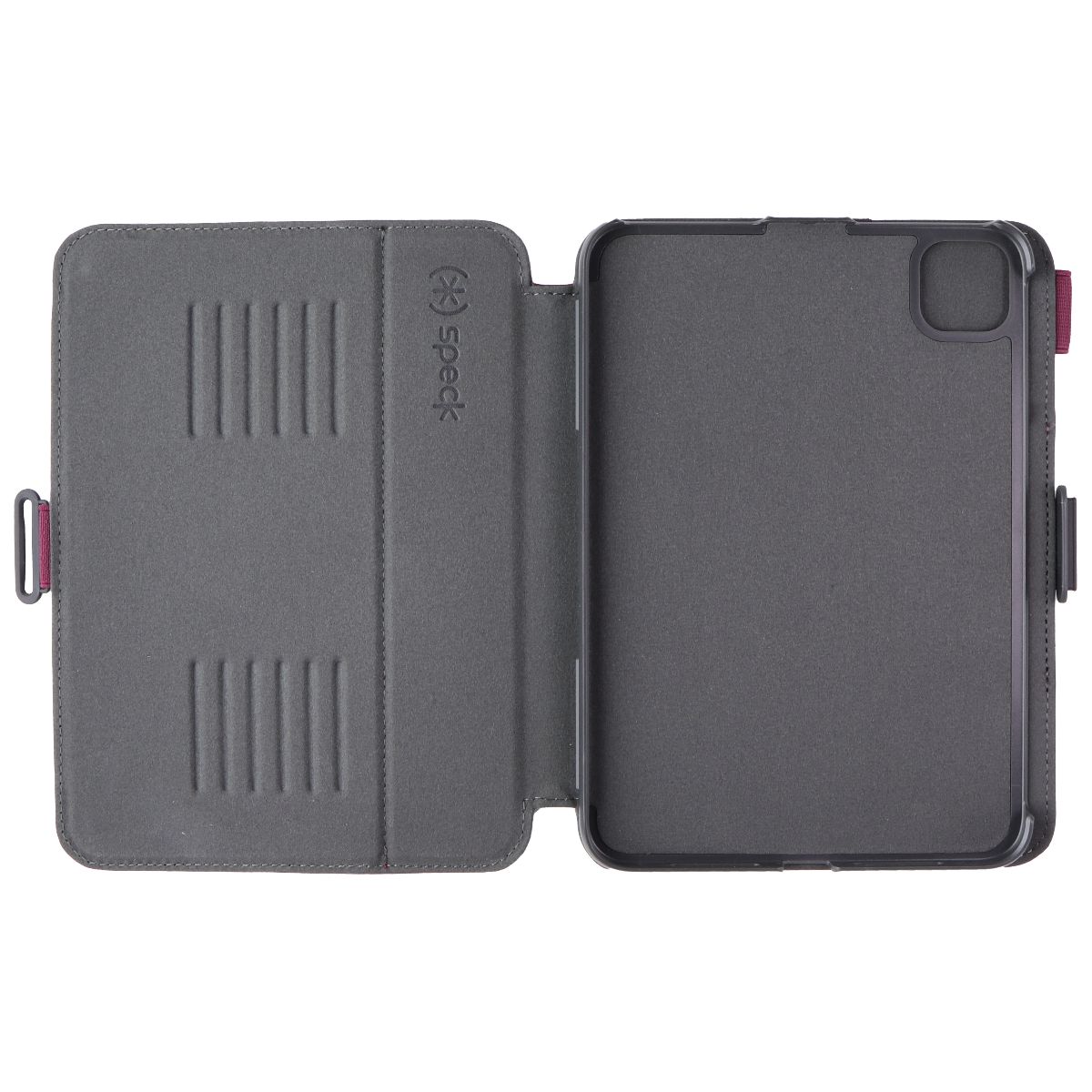 Speck Balance Folio for Apple iPad Mini (2021) - Very Berry Red / Slate Grey iPad/Tablet Accessories - Cases, Covers, Keyboard Folios Speck - Simple Cell Bulk Wholesale Pricing - USA Seller