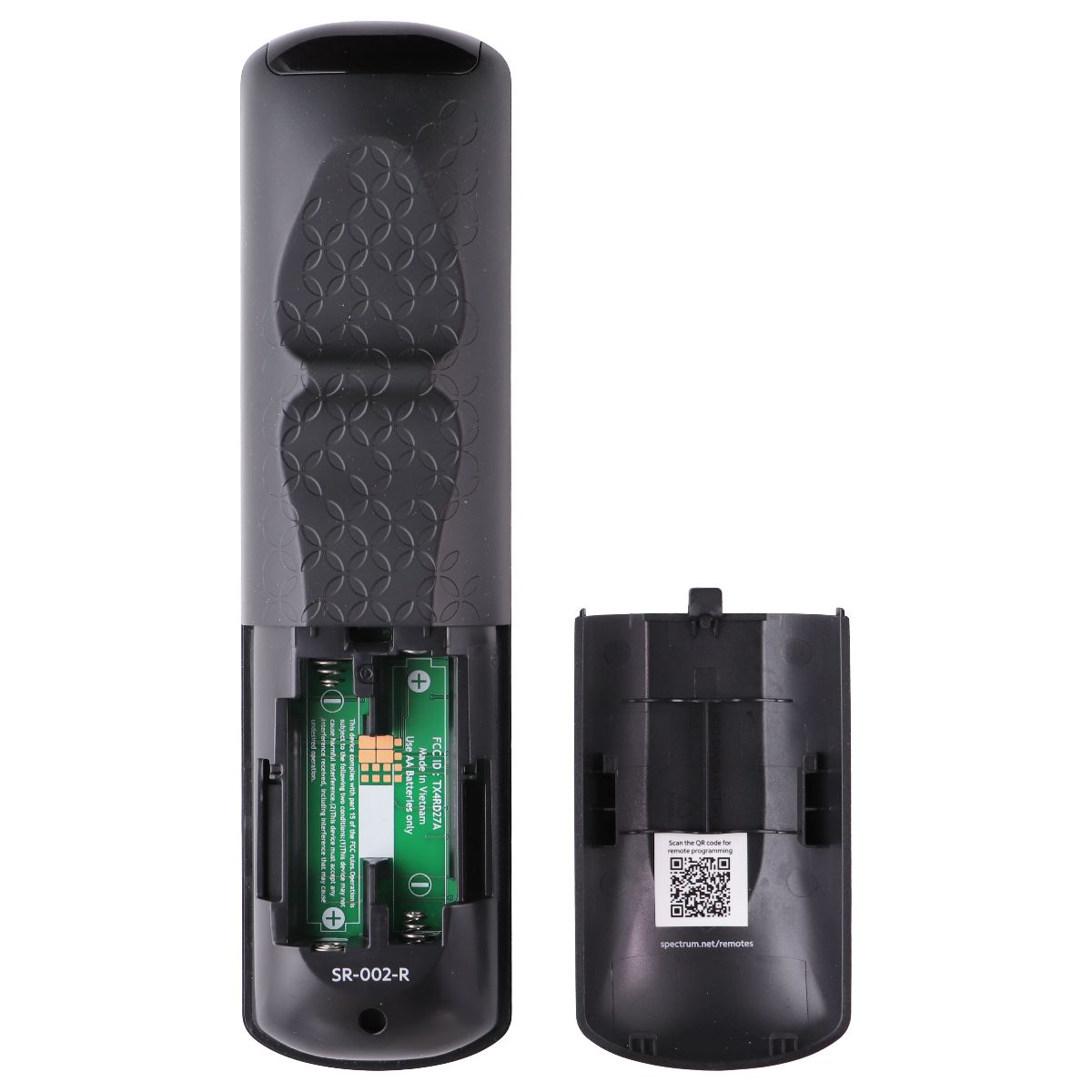 Spectrum Remote Control (SR-002-R) for Select Cable Boxes - Black