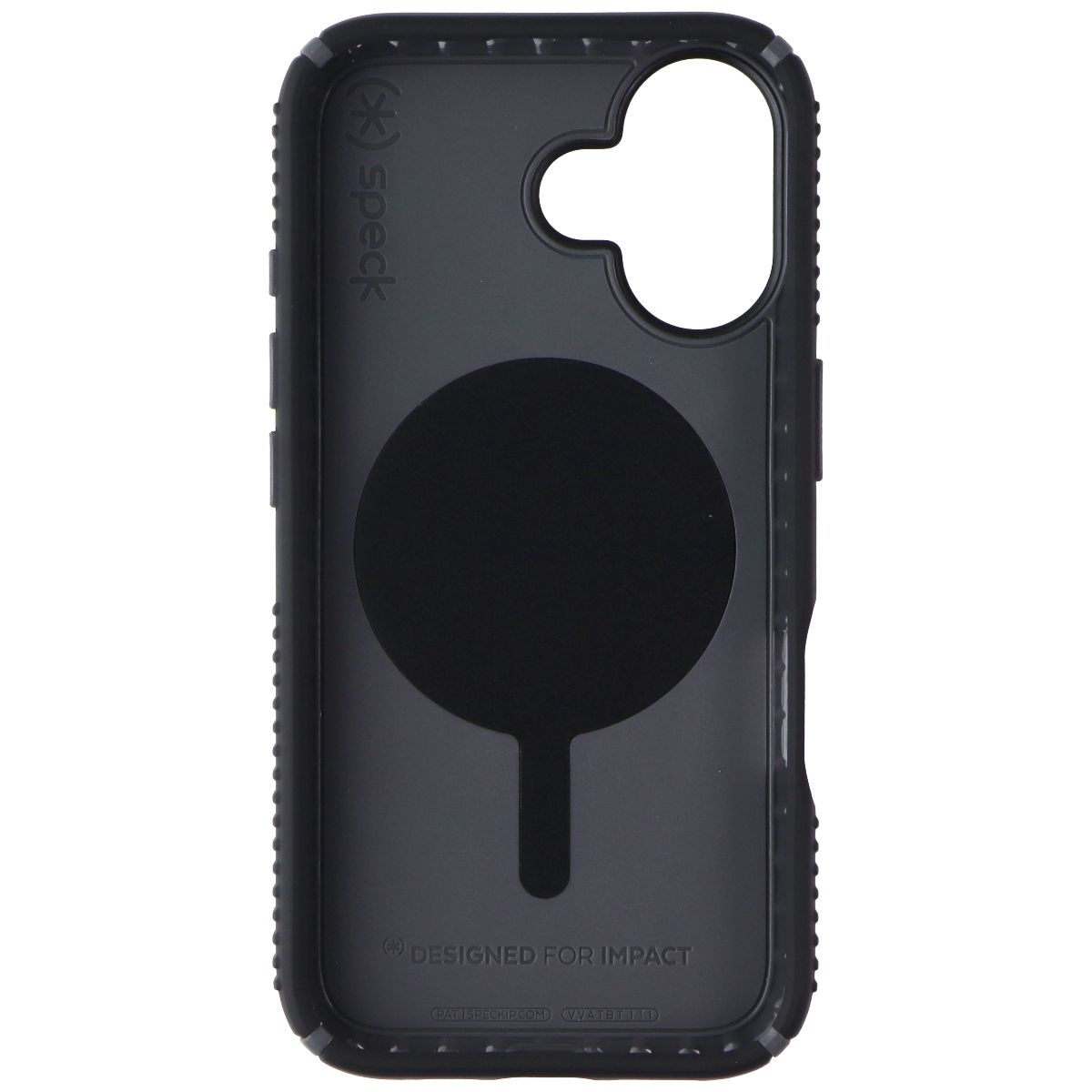 Speck Presidio2 Grip Case for MagSafe for Apple iPhone 16 - Black Version Cell Phone - Cases, Covers & Skins Speck - Simple Cell Bulk Wholesale Pricing - USA Seller