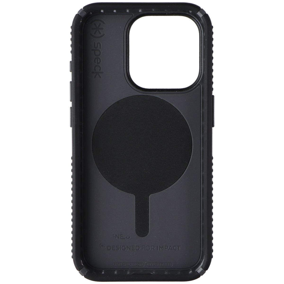 Speck Presidio2 Grip ClickLock Case for MagSafe for iPhone 15 Pro - Black Cell Phone - Cases, Covers & Skins Speck - Simple Cell Bulk Wholesale Pricing - USA Seller
