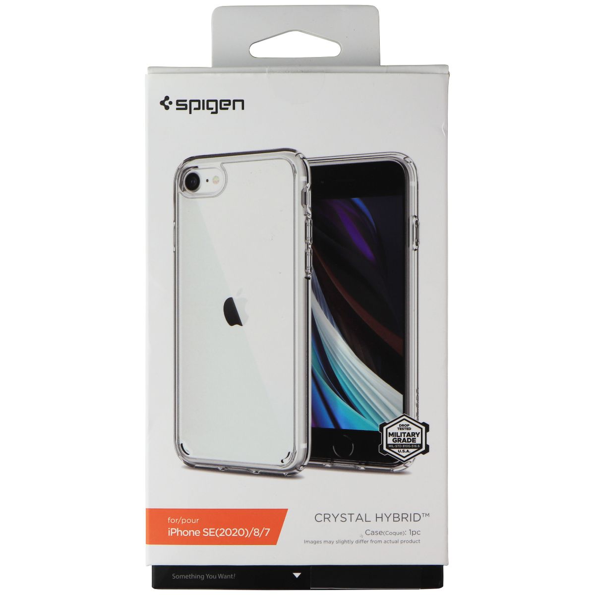 Spigen Crystal Hybrid Series Case for Apple iPhone SE (2020) / 8 / 7 - Clear Cell Phone - Cases, Covers & Skins Spigen - Simple Cell Bulk Wholesale Pricing - USA Seller