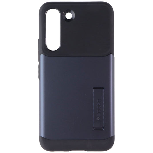 Spigen Slim Armor Series Dual Layer Case for Samsung Galaxy S22 - Metal Slate Cell Phone - Cases, Covers & Skins Spigen - Simple Cell Bulk Wholesale Pricing - USA Seller