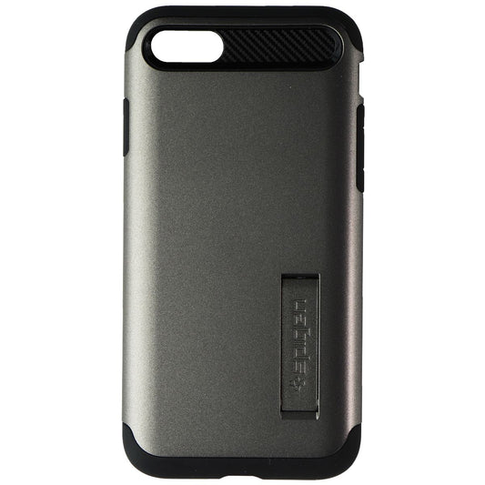 Spigen Slim Armor Series Case for Apple iPhone SE (2nd Gen) / 8 / 7 - Gunmetal Cell Phone - Cases, Covers & Skins Spigen - Simple Cell Bulk Wholesale Pricing - USA Seller