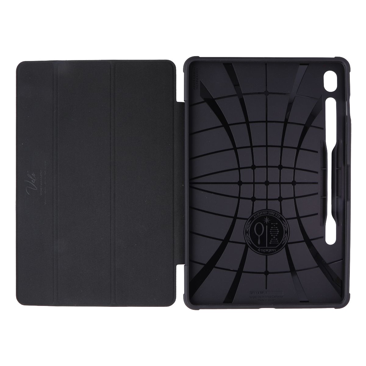 Spigen Core Armor Pro Series Folio Case for Galaxy Tab S9 FE - Black iPad/Tablet Accessories - Cases, Covers, Keyboard Folios Spigen - Simple Cell Bulk Wholesale Pricing - USA Seller