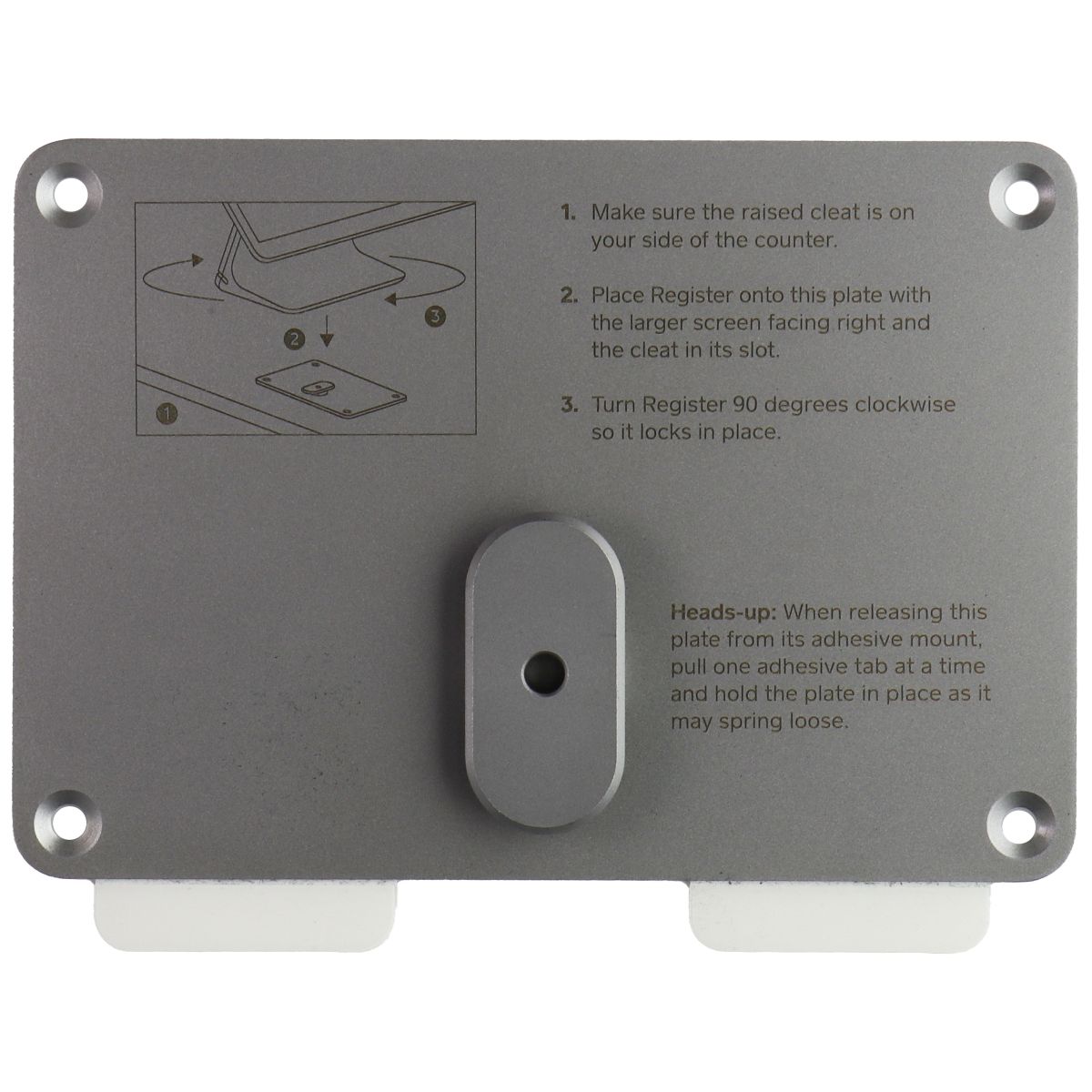 Accessory Kit for Square Register - Black (NO MOUNTING TOOLS) iPad/Tablet Accessories - Bundles Square - Simple Cell Bulk Wholesale Pricing - USA Seller