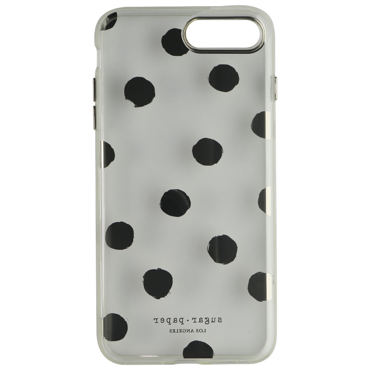 Sugar Paper Printed Case for Apple iPhone 7 Plus - Clear/Gold Dots Cell Phone - Cases, Covers & Skins Sugar Paper Los Angeles - Simple Cell Bulk Wholesale Pricing - USA Seller