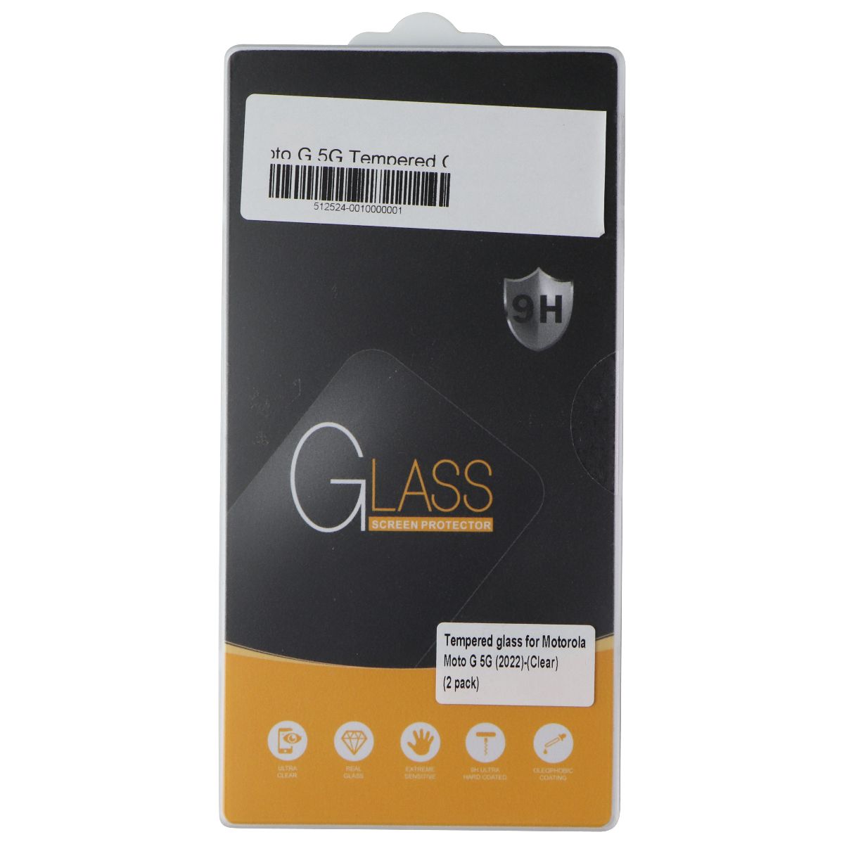 SuperShieldz Premium Tempered Glass for Motorola Moto G (2022) - Clear (2 Pack) Cell Phone - Screen Protectors SuperShieldz - Simple Cell Bulk Wholesale Pricing - USA Seller