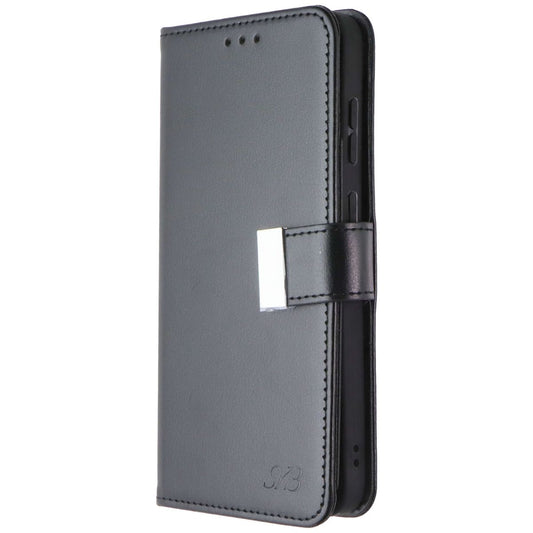 SYB Wallet Folio Series Case for Samsung Galaxy S24+ (Plus) - Black Cell Phone - Cases, Covers & Skins SYB - Simple Cell Bulk Wholesale Pricing - USA Seller