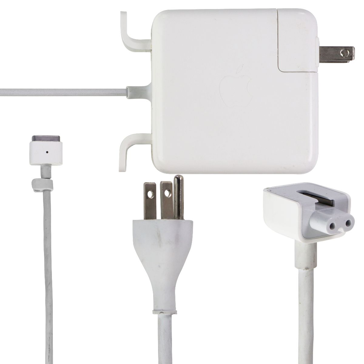 Apple (A1222) 85-Watt MagSafe (1st Gen/Old Style 2009) T Power Adapter - White Computer Accessories - Laptop Power Adapters/Chargers Apple - Simple Cell Bulk Wholesale Pricing - USA Seller