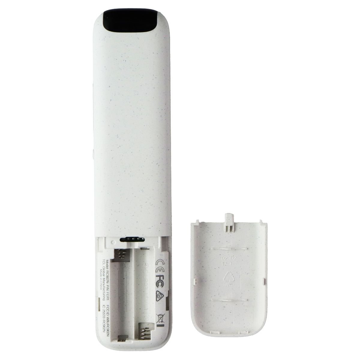 TCL Voice Remote Control (RC902N) w/ Netflix and YouTube Hot Keys - White TV, Video & Audio Accessories - Remote Controls TCL - Simple Cell Bulk Wholesale Pricing - USA Seller