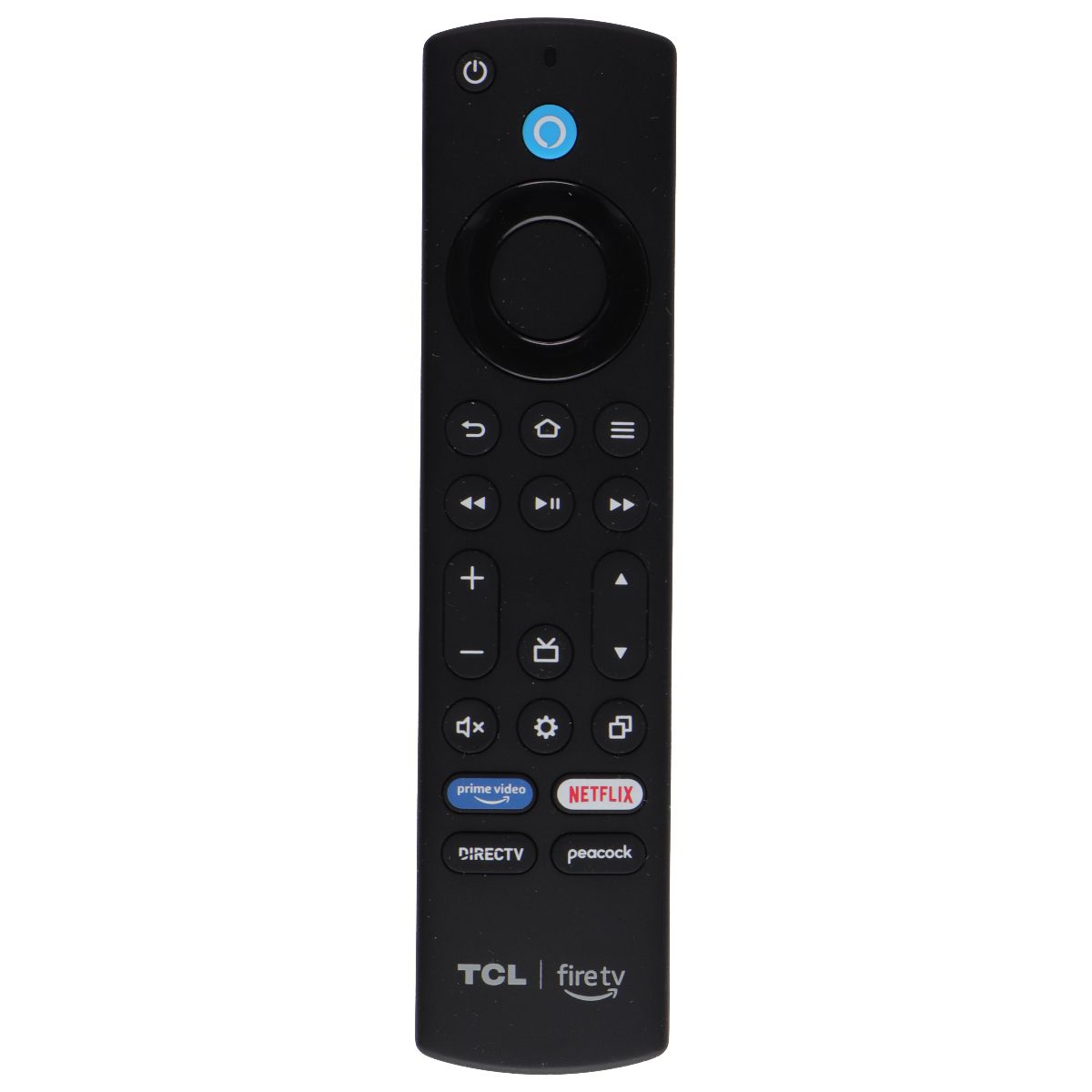 TCL Remote Prime/Netflix/DirectTV/Peacock - Black TV, Video & Audio Accessories - Remote Controls TCL - Simple Cell Bulk Wholesale Pricing - USA Seller
