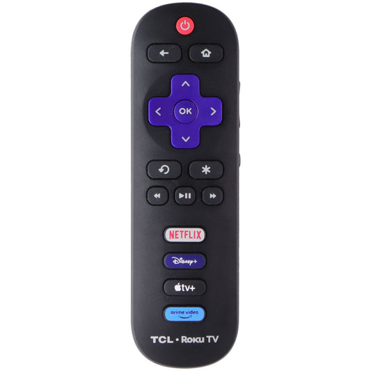 TCL Roku Remote with Netflix/Disney+/Apple+/Prime Video Hot Keys (RC280) - Black TV, Video & Audio Accessories - Remote Controls TCL - Simple Cell Bulk Wholesale Pricing - USA Seller