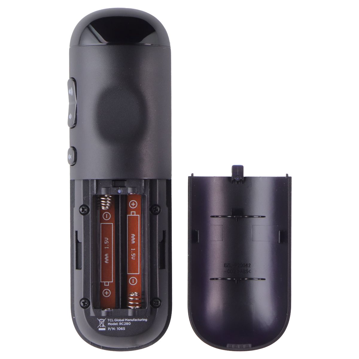 TCL Roku Remote with Netflix/Disney+/Apple+/Prime Video Hot Keys (RC280) - Black TV, Video & Audio Accessories - Remote Controls TCL - Simple Cell Bulk Wholesale Pricing - USA Seller