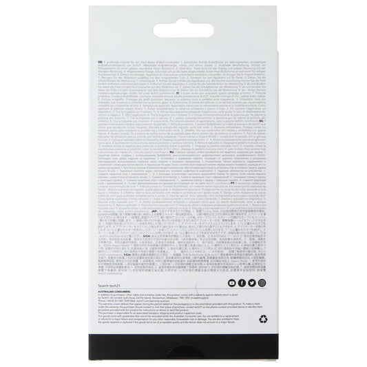 Tech21 Impact Shield Screen Protector for Samsung Galaxy S10+ Cell Phone - Screen Protectors Tech21 - Simple Cell Bulk Wholesale Pricing - USA Seller