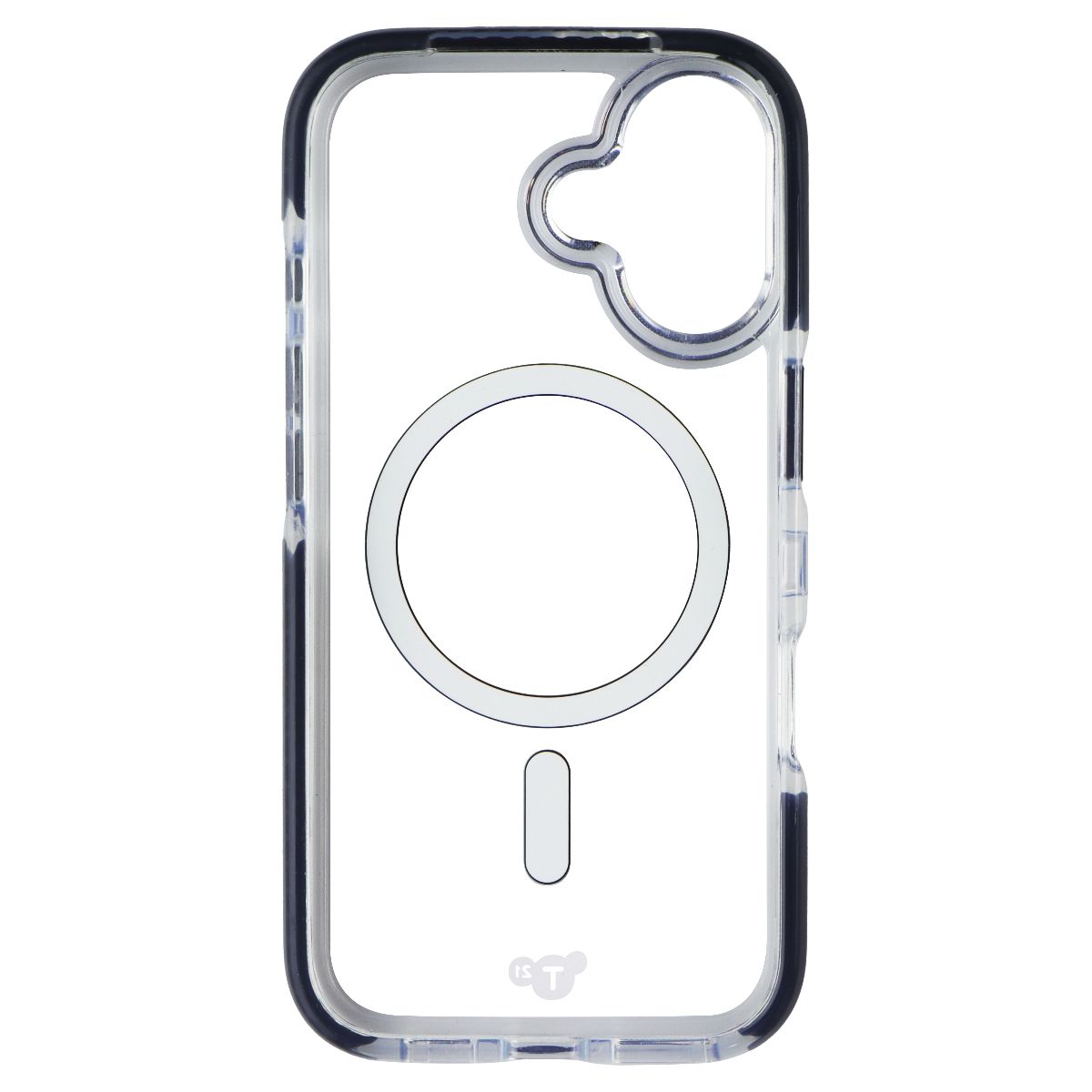 Tech21 EvoCrystal Case for MagSafe for Apple iPhone 16 - Clear/Black Cell Phone - Cases, Covers & Skins Tech21 - Simple Cell Bulk Wholesale Pricing - USA Seller