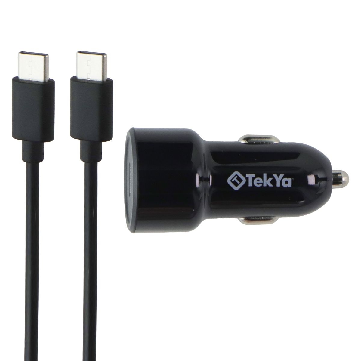 Auto-Tek Smart Charge Car Mount with Qi Charging - Black (UNICHG18774) Cell Phone - Chargers & Cradles TekYa - Simple Cell Bulk Wholesale Pricing - USA Seller