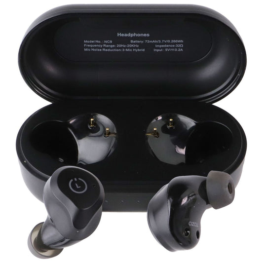TOZO NC9 Active Nosie Cancelling Wireless Earbuds (NC9 Original) - Black Portable Audio - Headphones TOZO - Simple Cell Bulk Wholesale Pricing - USA Seller