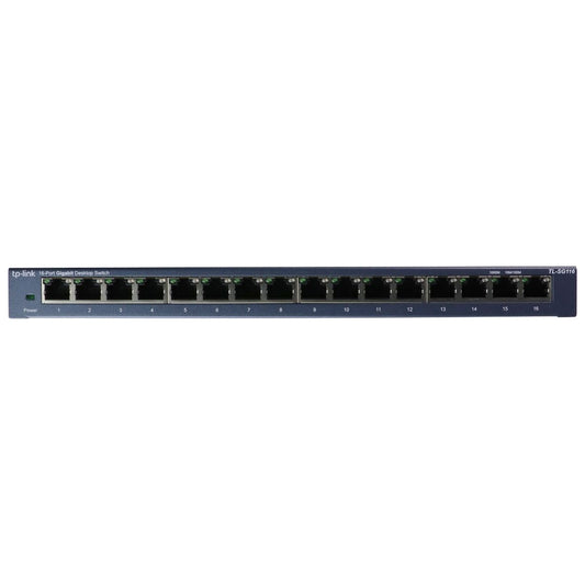 TP-Link (TL-SG116) 16 Port Gigabit Unmanaged Ethernet Switch - Blue
