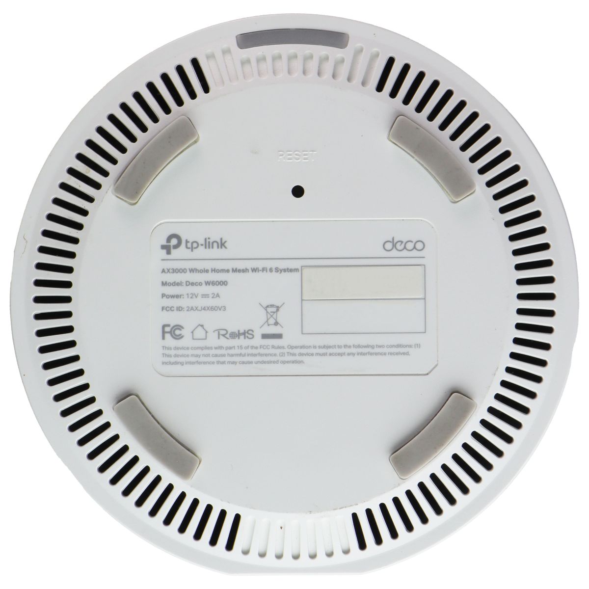 TP-Link Wi-Fi 6 AX3000 Mesh Router Deco W6000 (SINGLE) Networking - Wireless Wi-Fi Routers TP-LINK - Simple Cell Bulk Wholesale Pricing - USA Seller