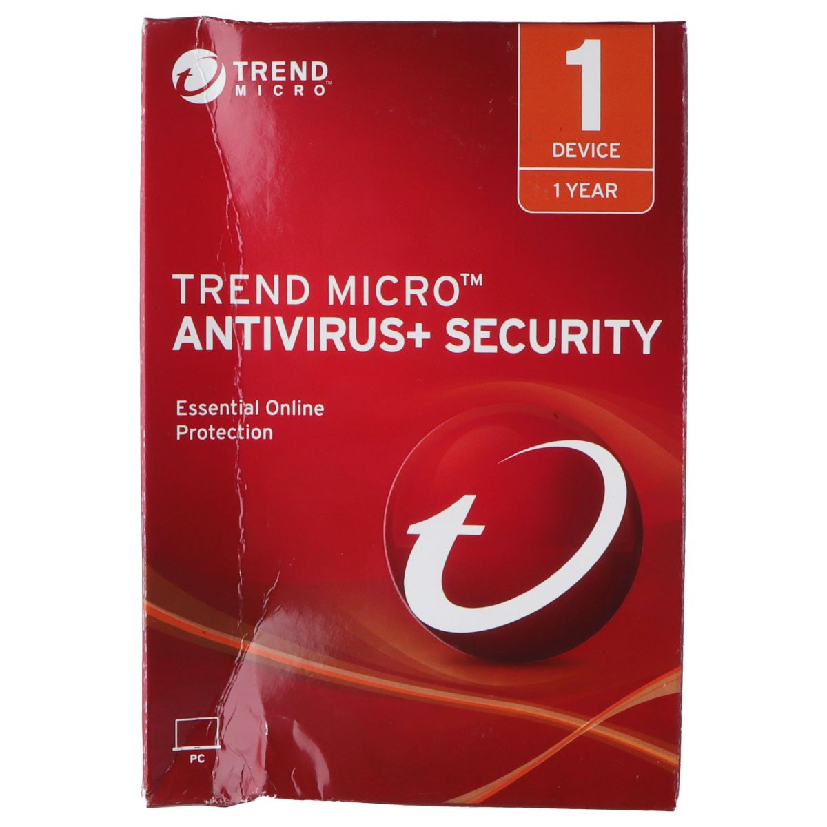 TREND Micro Antivirus+ Security Essential Online Protection - 1 Device/1 Year Software - Antivirus & Security Trend Micro - Simple Cell Bulk Wholesale Pricing - USA Seller