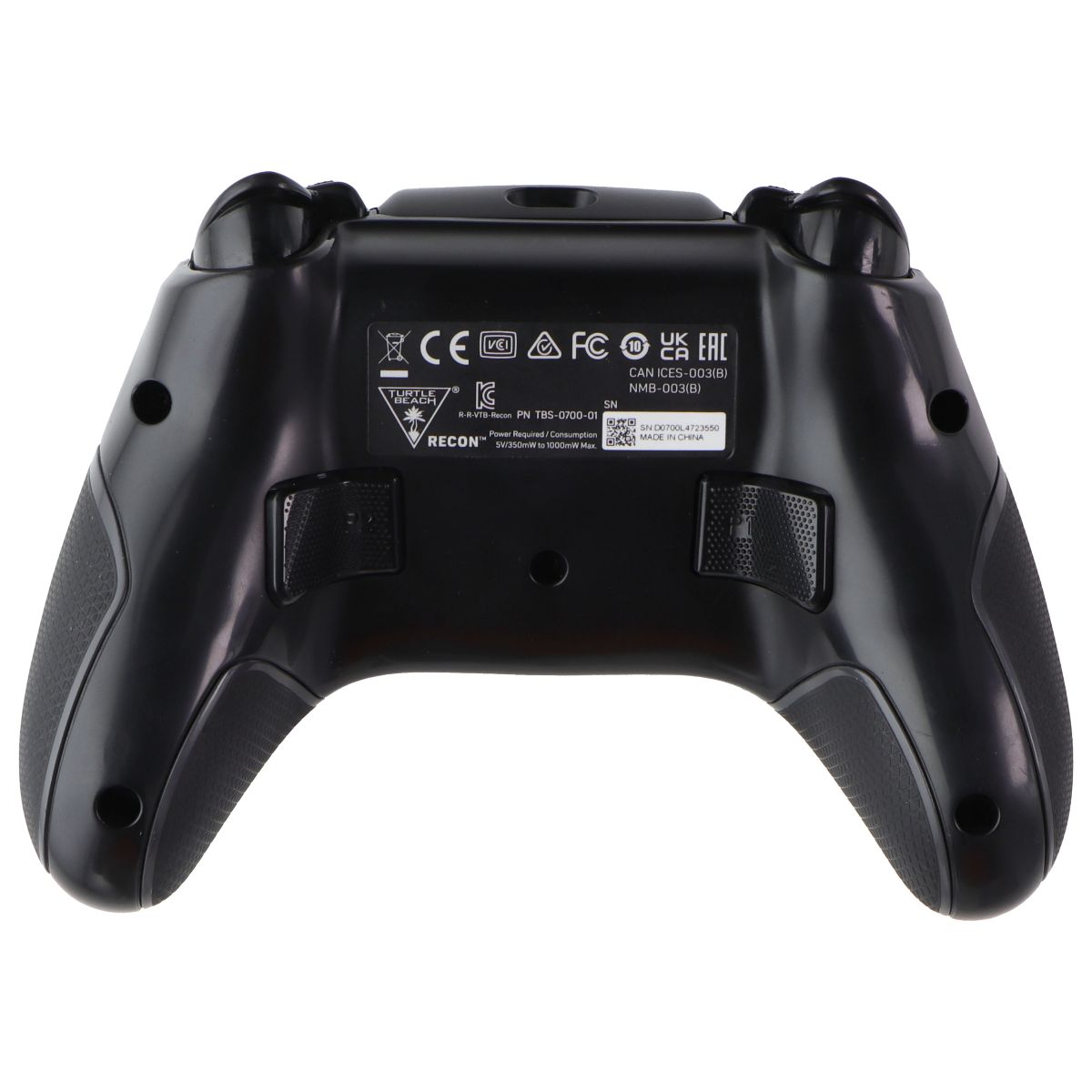 Turtle Beach Recon Controller Wired for XBOX X|S, One and Windows PCs - Black Gaming/Console - Controllers & Attachments Turtle Beach - Simple Cell Bulk Wholesale Pricing - USA Seller