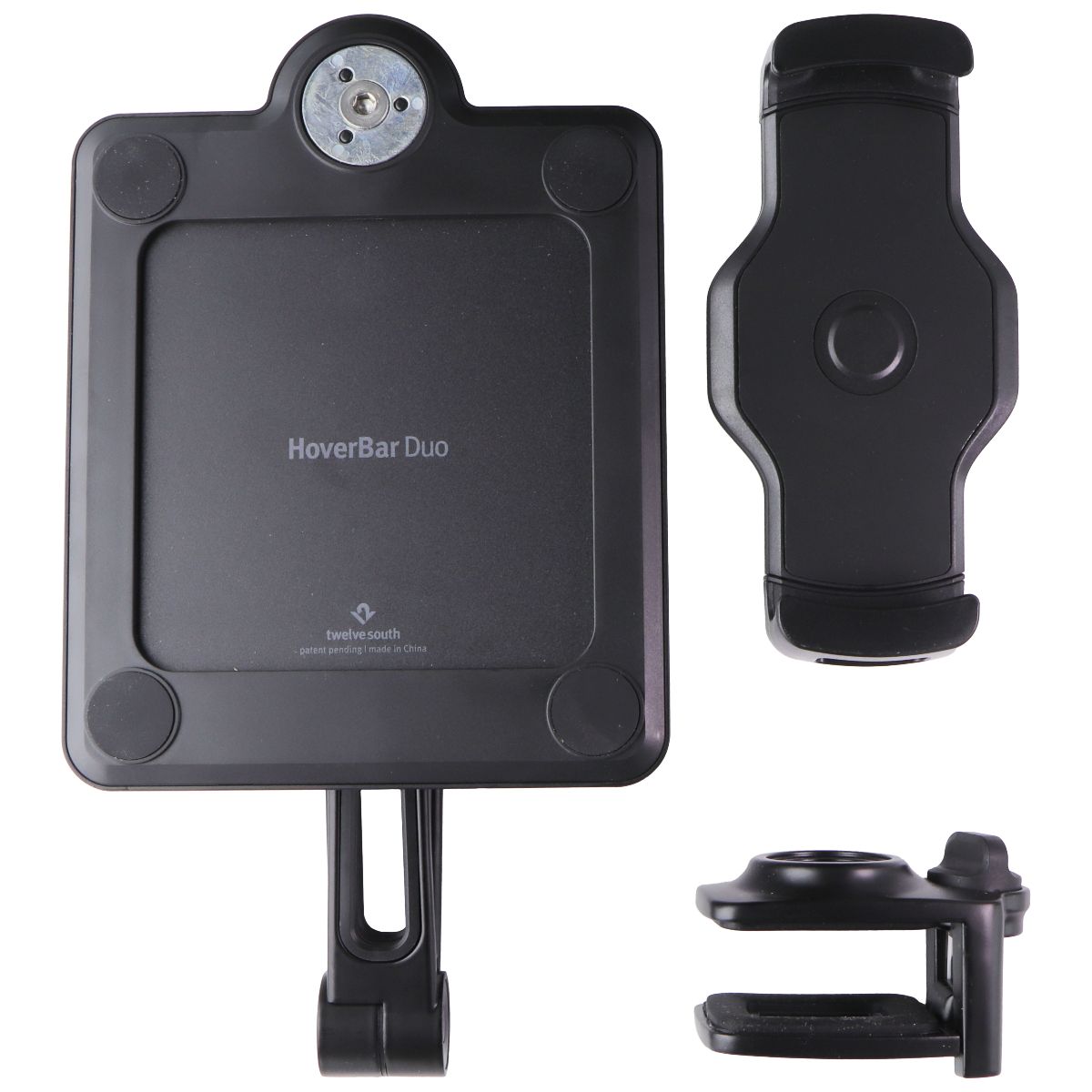 Twelve South HoverBar Duo Stand/Shelf Clamp for Apple iPad - Black Computer Accessories - Stands, Holders & Car Mounts Twelve south - Simple Cell Bulk Wholesale Pricing - USA Seller