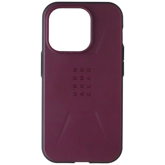 UAG Civilian Series Case for MagSafe for Apple iPhone 15 Pro - Bordeaux (Red) Cell Phone - Cases, Covers & Skins UAG - Simple Cell Bulk Wholesale Pricing - USA Seller