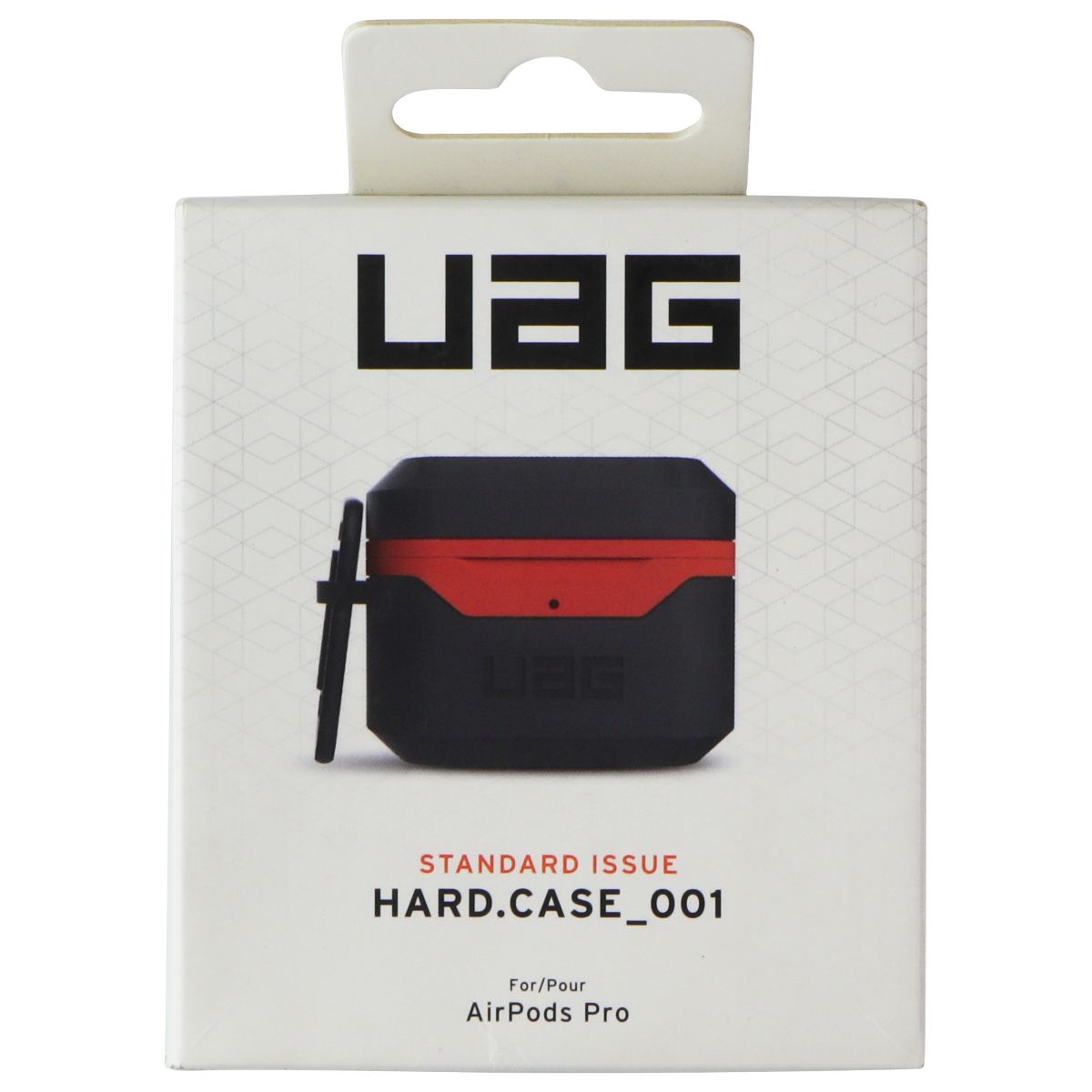 UAG Standard Issue Hard.Case_001 for Apple AirPods Pro - Black / Orange iPod, Audio Player Accessories - Other Portable Audio Accs UAG - Simple Cell Bulk Wholesale Pricing - USA Seller