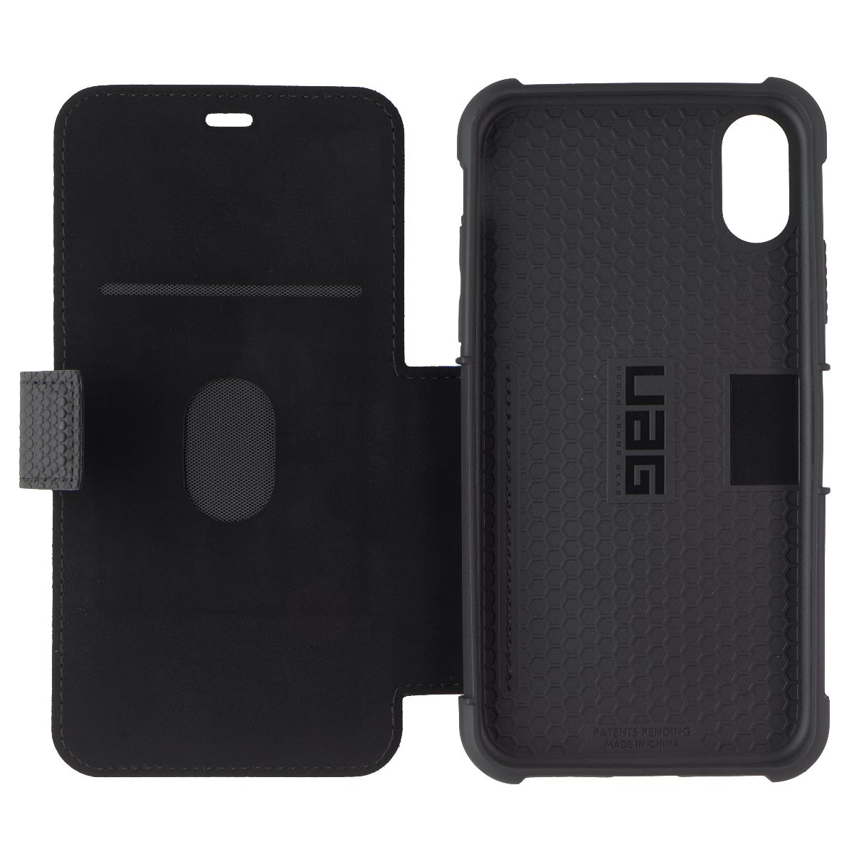 Urban Armor Gear UAG Metropolis Series Folio For Apple iPhone XR - Black Cell Phone - Cases, Covers & Skins UAG - Simple Cell Bulk Wholesale Pricing - USA Seller