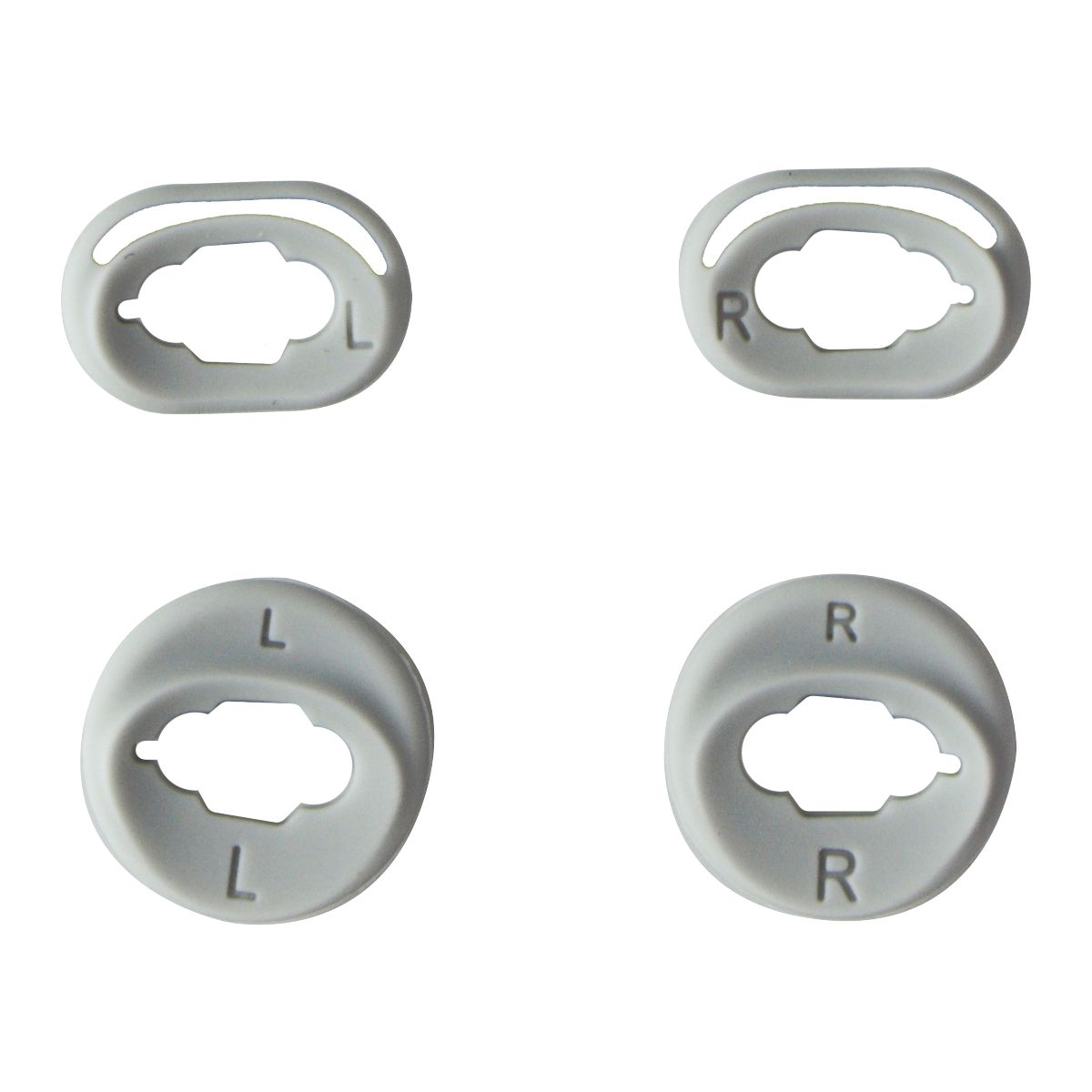 Replacement Ear Gel Ear Tips for Galaxy Buds Live - Small / Large - Silver Portable Audio & Headphones - Replacement Parts & Tools Unbranded - Simple Cell Bulk Wholesale Pricing - USA Seller