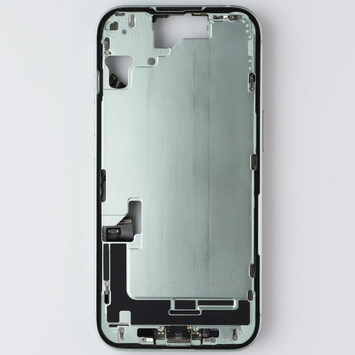 Repair Part - Mid-Frame with Small Parts for Apple iPhone 15 - Green Cell Phone - Replacement Parts & Tools Unbranded - Simple Cell Bulk Wholesale Pricing - USA Seller