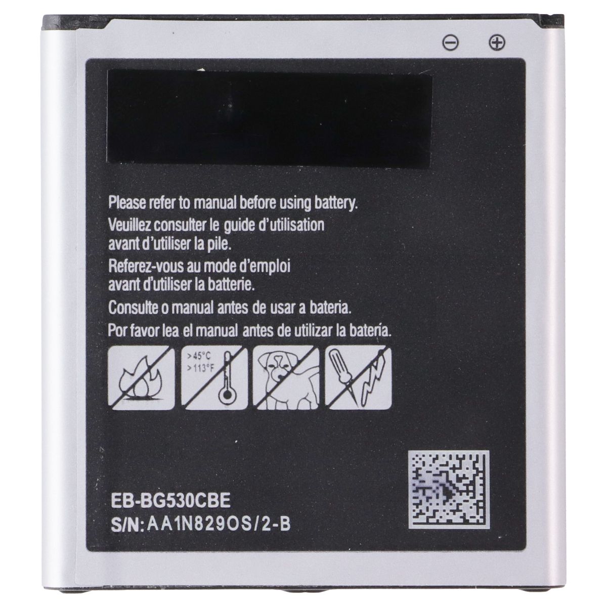 Replacement Battery 2600mAh (EB-BG530) for Galaxy G530 G550 J3 J320 J5 J500 Cell Phone - Batteries Unbranded - Simple Cell Bulk Wholesale Pricing - USA Seller